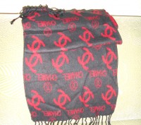 Женский шарф  Chanel  д-на - 1,55см,  ш-на  31 см .. . фото 5