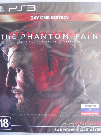Metal Gear Solid V: The Phantom Pain 
Диск для Sony PS 3 новый в заводской упак. . фото 1