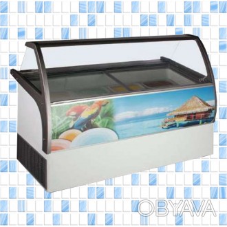 У нас можно купить новую холодильную витрину для мороженого  Crystal VENUS ELEGA. . фото 1