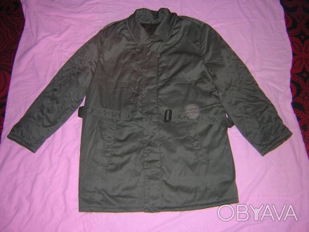 Куртка офицерская повседневная зимняя тёмно-зелёного цвета, новая. Размер 54 рос. . фото 1