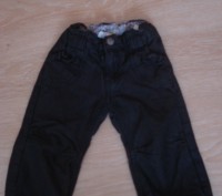 Тепленькие штанишки с хлопковой подкладкой. Размер указан 2-3года, рост 98, но м. . фото 2