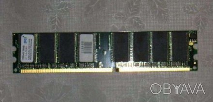 Тип памяти: DDR - 184pin Скорость: 400Mhz Профиль: Односторонний (32мм) Нет чипс. . фото 1