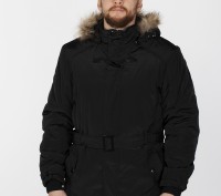 Куртка Polo, зимняя мужская с капюшоном.

Плащевка с ветрозащитными и влагоотт. . фото 2