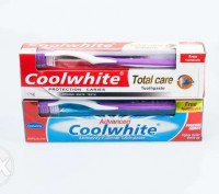 Зубная паста Coolwhite Advanced Whitening придает отбеливающий эффект и блеск на. . фото 2