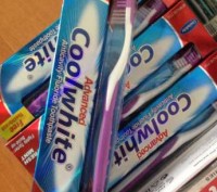 Зубная паста Coolwhite Advanced Whitening придает отбеливающий эффект и блеск на. . фото 3