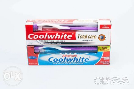 Зубная паста Coolwhite Advanced Whitening придает отбеливающий эффект и блеск на. . фото 1