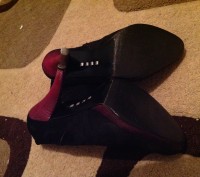 Итальянские замшевые ботиночки, внутри натуральная кожа. Высота каблука 11 см, в. . фото 8