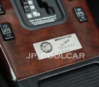 Эмблема наклейка из аллюминиевого сплава на Mercedes Benz "AMG Special Edition".. . фото 3