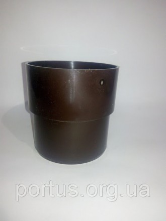 
Муфта трубы водосточной, цвет коричневый, XV-PLAST, предназначена для соединени. . фото 7