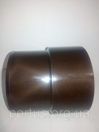
Муфта трубы водосточной, цвет коричневый, XV-PLAST, предназначена для соединени. . фото 3