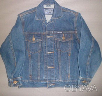 Куртка джинсовая, фирмы Shave на мальчика, рост 140-148 см,
в хорошем состоянии. . фото 1