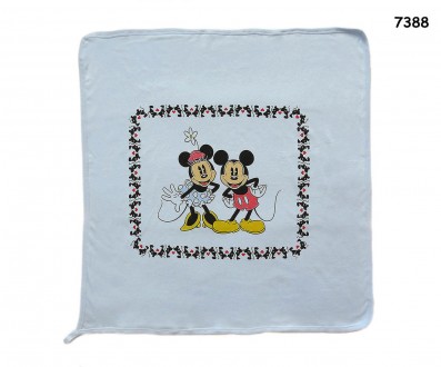 Плед Mickey&Minnie Mouse
Цена 107 грн
Размер 75х80 см. 
Состав: хлопок.
Пол	. . фото 2