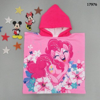 Махровое полотенце-пончо с капюшоном My Little Pony для девочки
Цена 225 грн
Р. . фото 4