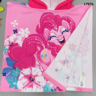 Махровое полотенце-пончо с капюшоном My Little Pony для девочки
Цена 225 грн
Р. . фото 5