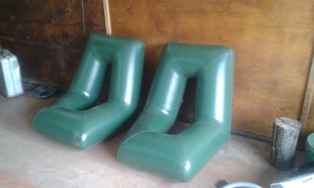 Продам надувные кресла ПВХ для лодки. Состояние отличное, пользовались один раз.. . фото 2