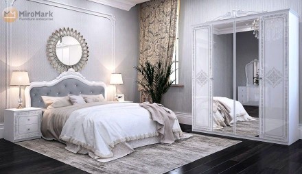 Мебель для спальни фабрики "Миро-Марк" (MiroMark) представлена стильной, функцио. . фото 12