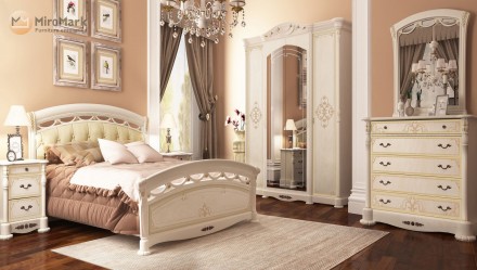 Мебель для спальни фабрики "Миро-Марк" (MiroMark) представлена стильной, функцио. . фото 10