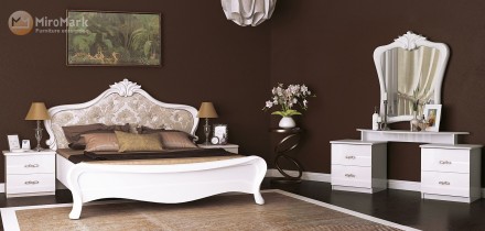 Мебель для спальни фабрики "Миро-Марк" (MiroMark) представлена стильной, функцио. . фото 8