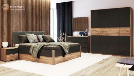 Мебель для спальни фабрики "Миро-Марк" (MiroMark) представлена стильной, функцио. . фото 9