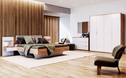 Мебель для спальни фабрики "Миро-Марк" (MiroMark) представлена стильной, функцио. . фото 4