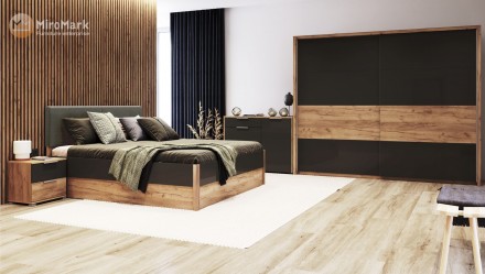 Мебель для спальни фабрики "Миро-Марк" (MiroMark) представлена стильной, функцио. . фото 13