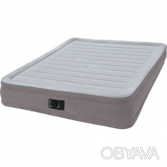  Intex 67768 — это качественная, удобная и прочная надувная кровать.Модель изгот. . фото 1