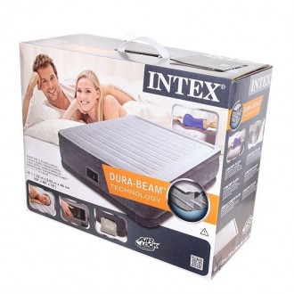  Intex 67770 — это качественная, удобная и прочная надувная кровать.Модель изгот. . фото 3