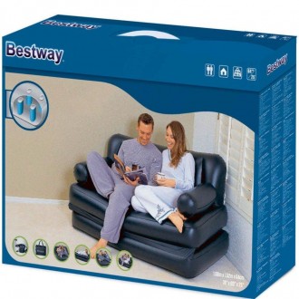  Многофункциональный надувной диван Bestway 75056 — это уникальный диван-трансфо. . фото 3