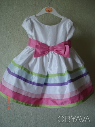 Продам нарядное платье для девочки 6-12 месяцев Gymbore. Оригинал из Америки.Спе. . фото 1