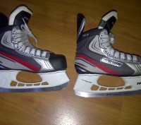 Продам детские хоккейные коньки Bauer Vapor X1.0 размер 2R ( 22 см стелька ), со. . фото 2