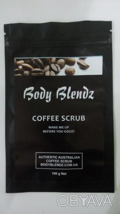 В составе кофейного скраба Body Blendz содержатся только активные ингридиенты пр. . фото 1