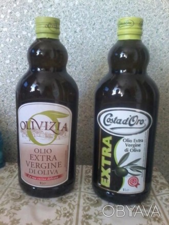 салатное оливковое масло, привезено из Италии, 1 литр , цена в рублях 1 к 2. . фото 1