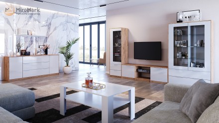 Мебель для гостиной фабрики "Миро-Марк" (MiroMark) представлена стильной, функци. . фото 4