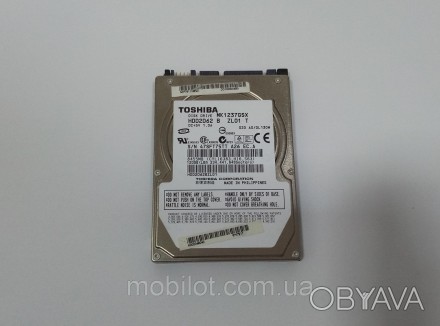 Жесткий диск 2.5" 120Gb Toshiba (NZ-10160)
Жесткий диск Toshiba MK1237GSX 2.5 SA. . фото 1
