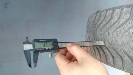 Зимняя шина 195/65 R15, good/year Ultragrip 500, 1 шт. Протектор измерял от края. . фото 3