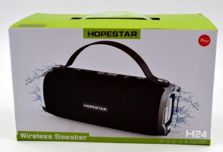 Bluetooth колонка Hopestar H24  - портативная акустическая колонка с стильным со. . фото 7