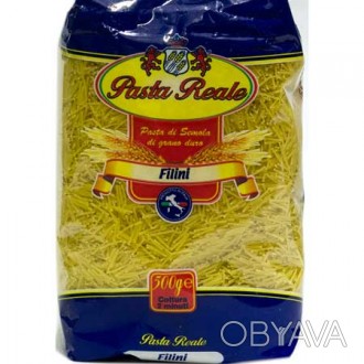 Паста Filini 500г Pasta Reale Италия. Короткая очень тонкая паста из муки пшениц. . фото 1