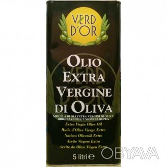 Масло Оливковое VERD D'OR Extra Vergine 5 Л. Оливковое масло высшего качества пе. . фото 1