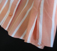 Блузка в идеальном состоянии. Цвет пастельно-персиковый. Ткань очень легкая, при. . фото 5