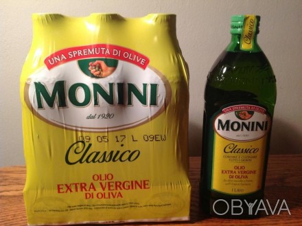 Оливковое масло Monini Classico 1л. - 155грн ,от 12 шт.- по 150грн. . фото 1