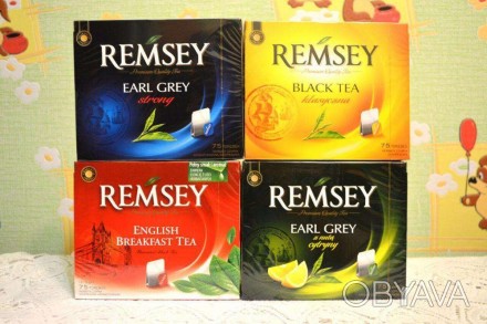 Чай Ramsey в ассортименте, 75 пакетиков с ярлычками. Присоединяйтесь к группе: h. . фото 1