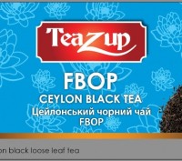 ысококачественный цейлонский средне листовой чёрный чай Tea Zup FBOP с типсами (. . фото 2