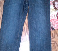 Новые джинсы,ОТ до 75см,бедра до 92см, одна маленькая проблемка нет пуговицы - н. . фото 4