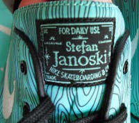 Эксклюзивные новые мужские слипоны на шнурках Nike SB Stefan Janoski. Именная мо. . фото 8