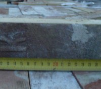 Плитка из царского кирпича, времен Екатерины 2, размеры видны на фото.. . фото 8