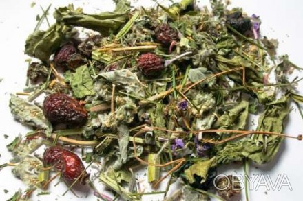 Лечебный чай при простудах
Цветы ромашки, цветы липы, плоды бузины чёрной, мята. . фото 1