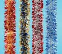 Новогодние украшения:гирлянды,мишура,дождик,шары.
Большой асортимент различной . . фото 6