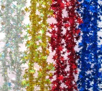 Новогодние украшения:гирлянды,мишура,дождик,шары.
Большой асортимент различной . . фото 10