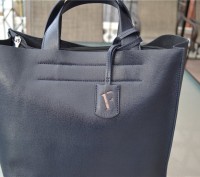 Furla "Divide-It"  leather, navy blue

Великолепная сумка в гладкой сафьяновой. . фото 4