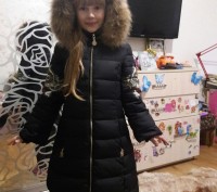 НОВИНКА 2016-2017 года Пальто зимнее, для девочки, "тинсулейт" "Яркая, классичес. . фото 4